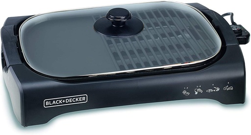 [35509003] BLACK & DECKER LIFESTYLE OPEN FLAT GRILL LGM70-B5