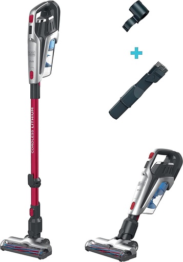 [10504015] BLACK & DECKER V/CLEANER BHFE620J-GB 3-IN-1 CORDLESS UPRIGHT STICK VACUUM CLEANER 0.5 L 43 W