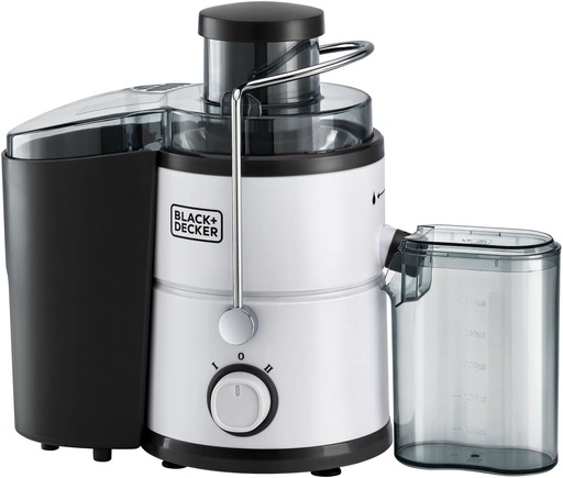 [35403030] BLACK & DECKER JUICE EXTRACTOR, 600 W, BLACK/SILVER, JE600-B5