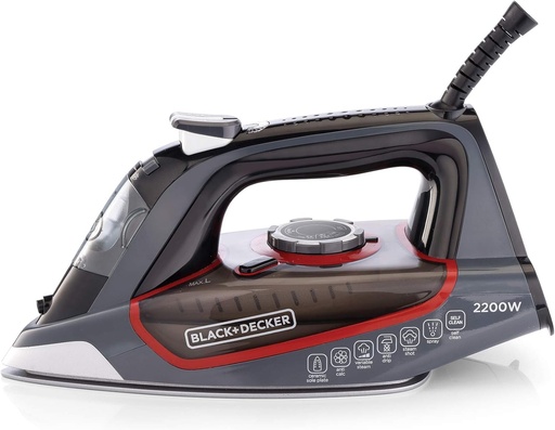 [35102093] BLACK & DECKER STEAM IRON X2050-B5
