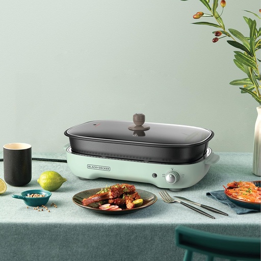 [35509006] BLACK & DECKER MULTIFUNCTION GRILL GMF1400-B5