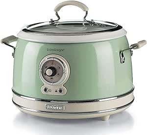 [35401203] ARIETE 2904 CR GREEN RICE COOKER & SLOW COOKER 