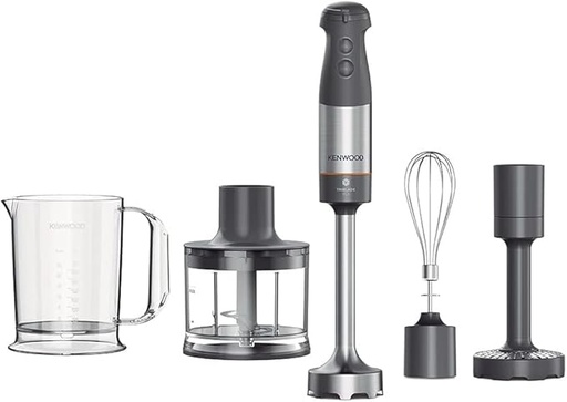 [35401210] KENWOOD TRIBLADE XL HAND BLENDER, MIXER WITH CHOPPER 500ML, METAL WHISK AND MASHER, HBM60.307GY