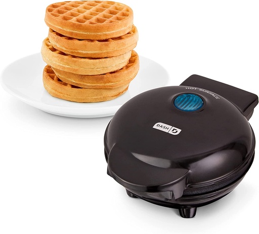 [35204003] Dash DMW001BK Mini Waffle Maker - Black