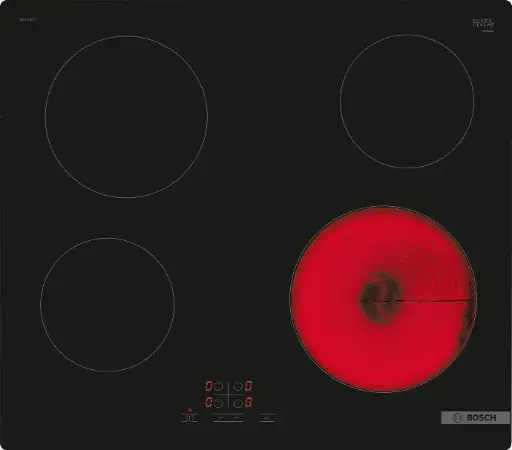 [25115017] Bosch PKE611BA2E 4 Electric Ceramic Hob - 60CM