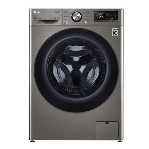 [10203117] LG F4Y5EYGYPV Front Load Washing Machine, 11KG