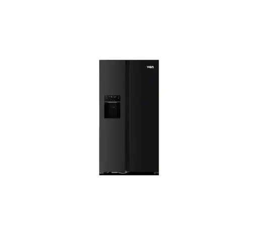 [10105049] VON FRIDGE SBS VRZ-520NVAK 513L. INVERTER, DARK INOX