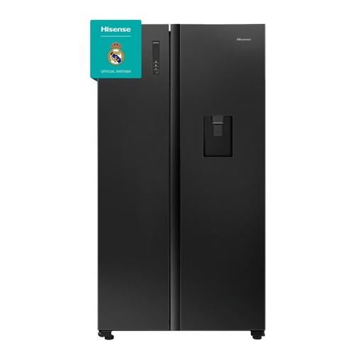 [10104101] Hisense SBS Refrigerator H670SMIB-WD 516 L
