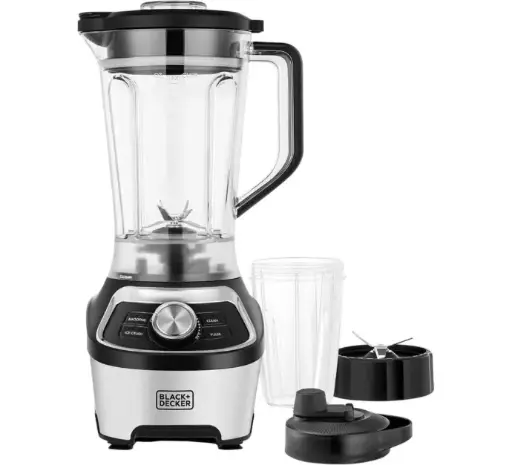 [35401049] BLACK+DECKER BXH1200-B5 Blender 1.85L Stainless Steel - 1200W