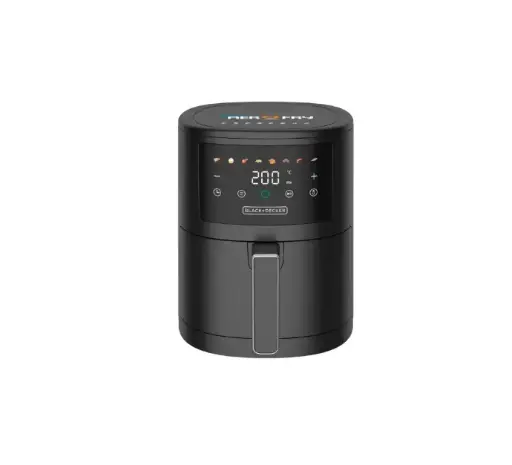 [35511016] BLACK+DECKER AF3500-B5 Digital Airfryer - 3.5L, Black