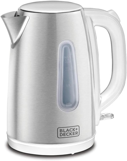 [35501008] Black and Decker JC454-B5 Electric Kettle Stainless Steel 1.7L