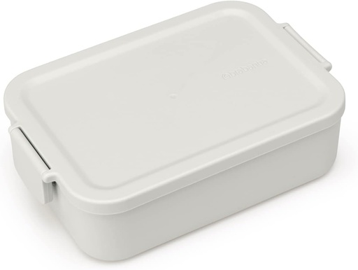 [202568] Brabantia Make & Take Lunch Box, Medium, Plastic, Light Grey