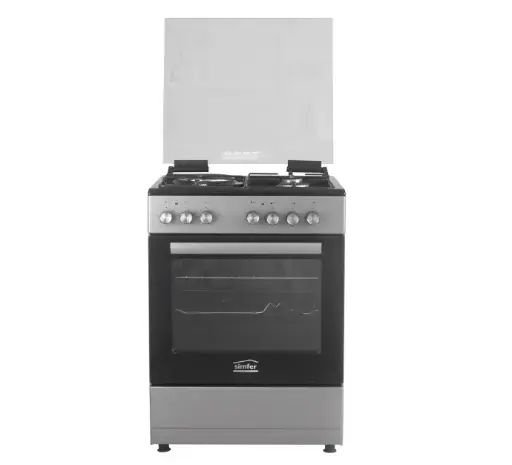 [20301057] SIMFER COOKER 3+1 F6314SERBG 5F 60X60 BLACK T 