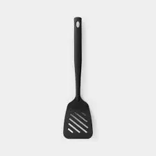 [365188] Brabantia Black Line Non-Stick Kitchen Utensils, Nylon - Spatula, Large