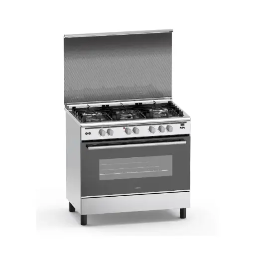 [20306005] Haier Cooker 5 Gas 90X60cm with long Electric Oven - HCR6050EET