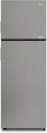 [10106008] Haier Fridge HRF-385NS  Double Door TMF 357L, No Frost, Inverter, Silver