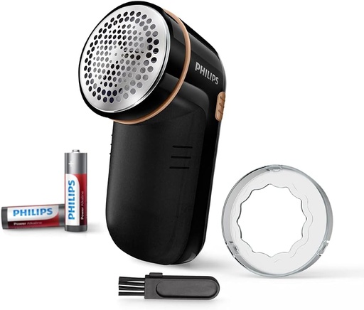 [35103010] PHILIPS FABRIC SHAVER GC026/80, Removes fabric pills, BLACK  