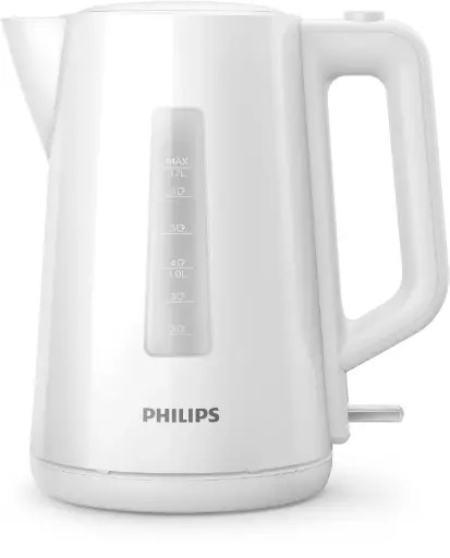 [35501010] PHILIPS PLASTIC KETTLE, 1.7L, HD9318/01 - WHITE 