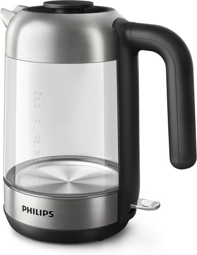 [35501011] PHILIPS GLASS KETTLE, HD9339/81  - 1.7L 