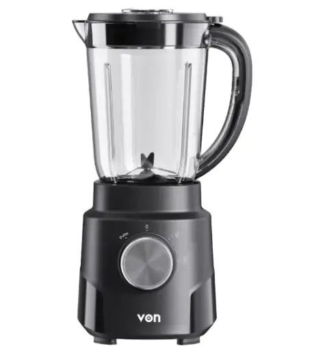 [35401106] VON BLENDER VBP501NLB 500W PLASTIC JAR BLACK 