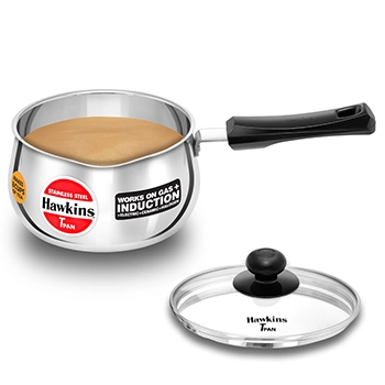 [500164] Hawkins Stainless Steel T Pan SST20,2 Litre, Induction Compatible