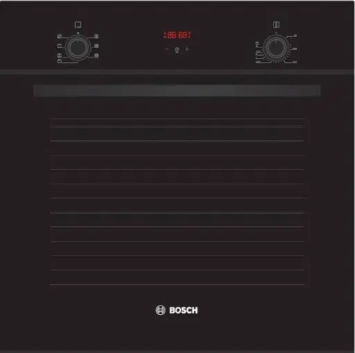 [25205000] BOSCH BI OVEN HBF512BB1M 60CM BLK 7 FUNCTION  