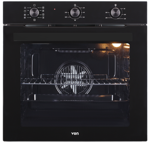 [25205017] VON BI OVEN VOVM7509FCK 9 FUNCTIONS 60CM BLK  