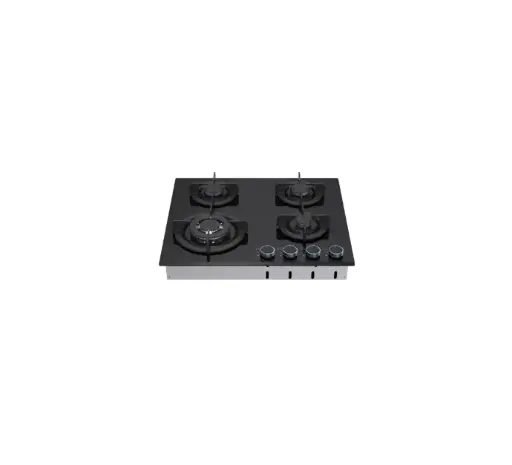 [25102032] VON BI HOB VHB60435WFCK 60CM 4G WOK BLK GL  