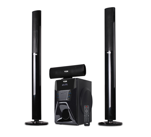 [15203016] VON SUBWOOFER VES2003ET 200W 3.1CHANNEL TALLBOY SPEAKERS