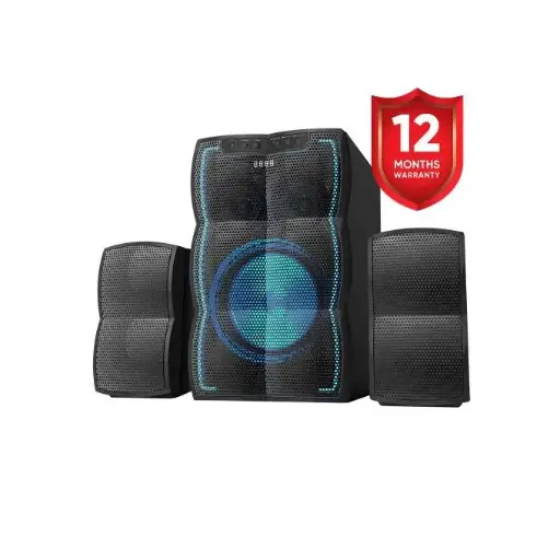[15203021] VON SUBWOOFER VES1202FS 120W RMS 2.1CHANNEL,BLUETOOTH,USB
