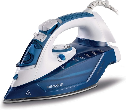[35102065] KENWOOD STEAM IRON STP75.000WB BLUE&WHITE CERAMIC