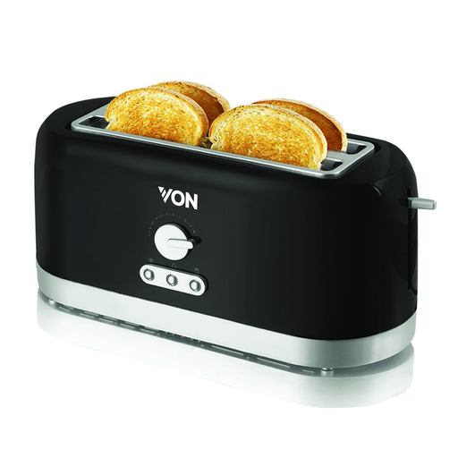 [35202004] VON 4 SLICE TOASTER VSTP04MVK BLACK